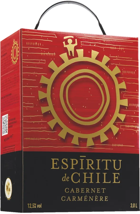 Espíritu de Chile Cabernet Carmenère hanapakkaus