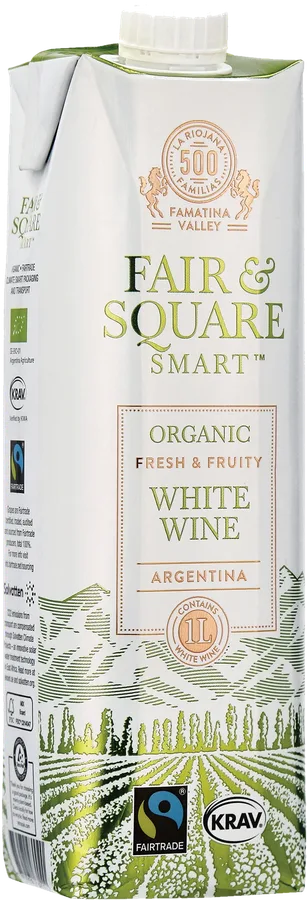 Fair & Square White 2025 kartonkitölkki